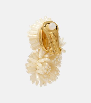 Clip-Ohrringe Pompom | Oscar de la Renta