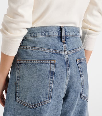 Jean ample Bubble Crop à taille haute | Frame