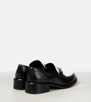 Horsebit leather loafers | Gucci
