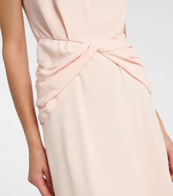 Crêpe midi dress | McQueen