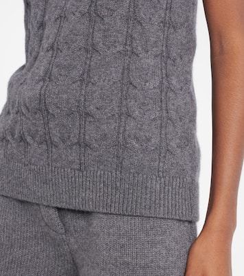 Top Serafine in cashmere a trecce | Lisa Yang