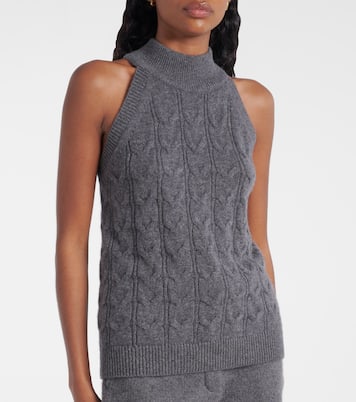 Top Serafine in cashmere a trecce | Lisa Yang
