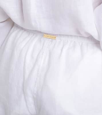 White Bay linen shorts | Heidi Klein