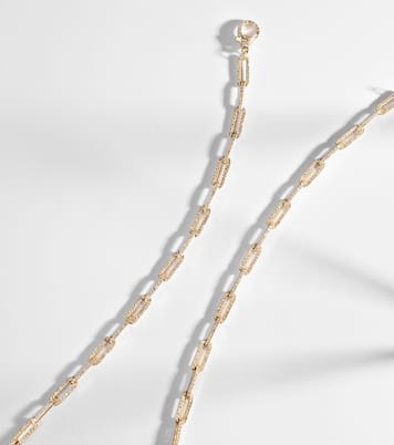 Collana a catena in oro 18kt con diamanti | Shay Jewelry