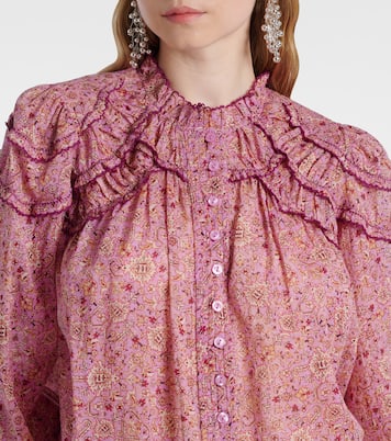Bedruckte Bluse Christa aus Baumwolle  | Marant Etoile