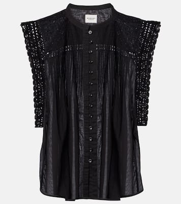 Top Grecia aus Baumwolle mit Spitze | Marant Etoile