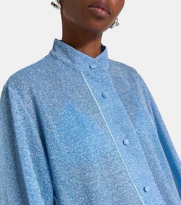 Camisa Lumière Plumage con plumas | Oséree