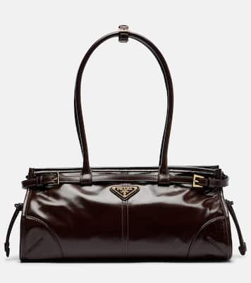 Schultertasche Bonnie Medium aus Leder | Prada