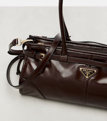 Schultertasche Bonnie Medium aus Leder | Prada