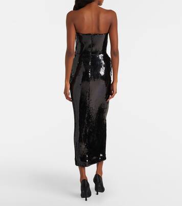 Sequined bustier dress | David Koma