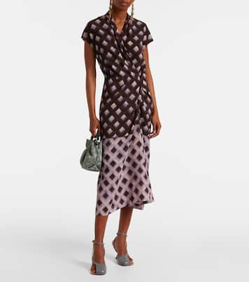 صندل ويدج من الجلد 75 | Dries Van Noten