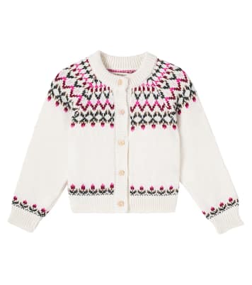 Baby Cardigan Wendy aus Jacquard | The New Society