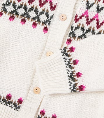 Baby Cardigan Wendy aus Jacquard | The New Society