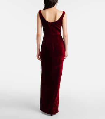 Robe aus Samt | Roland Mouret