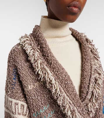 Cardigan Written By The Ocean aus Baumwolle | Alanui