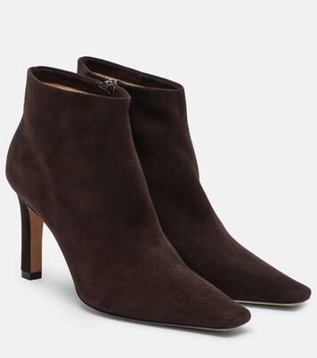 Carla suede ankle boots | The Row