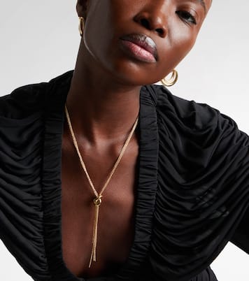 Legacy Knot Big 18kt gold necklace  | Engelbert