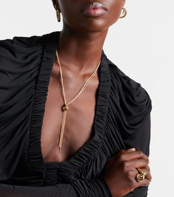 Legacy Knot Big 18kt gold necklace  | Engelbert