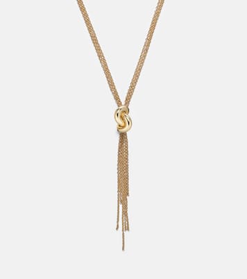 Legacy Knot Big 18kt gold necklace  | Engelbert