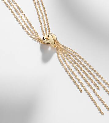 Legacy Knot Big 18kt gold necklace  | Engelbert