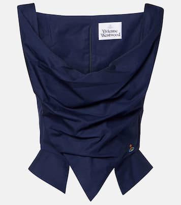 Sunday cotton bustier top | Vivienne Westwood