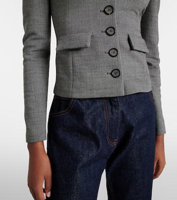 Wool-blend blazer | Magda Butrym