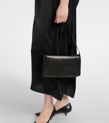 Nuance Small leather shoulder bag | The Row