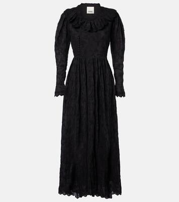 Zoen floral cotton and silk maxi dress | Isabel Marant