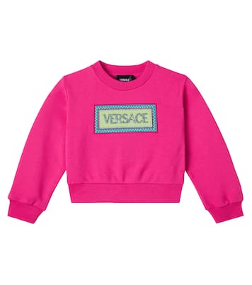 Baby Sweatshirt aus Baumwoll-Jersey | Versace Kids