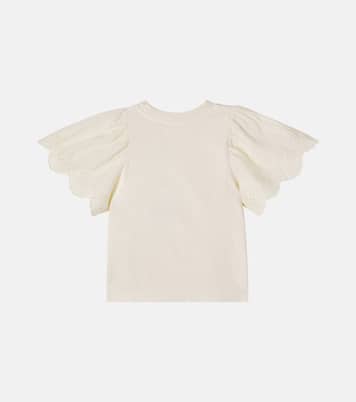 Ritza embroidered cotton top | Molo
