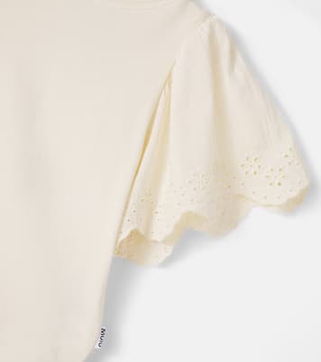 Ritza embroidered cotton top | Molo