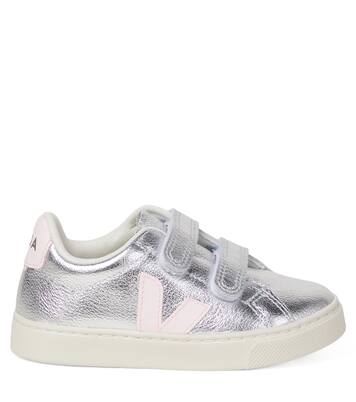 Baskets Esplar en cuir métallisé | Veja Kids