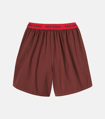 Logo cotton shorts | Bobo Choses