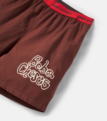 Logo cotton shorts | Bobo Choses
