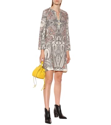 Printed wool and silk minidress | Etro