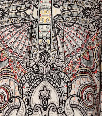Printed wool and silk minidress | Etro