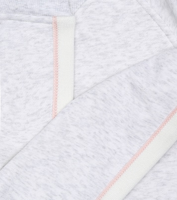 Sudadera Soft Trims de algodón elastizado | Loro Piana Kids