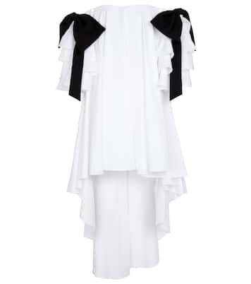 Fiona cotton-blend poplin minidress | Caroline Constas