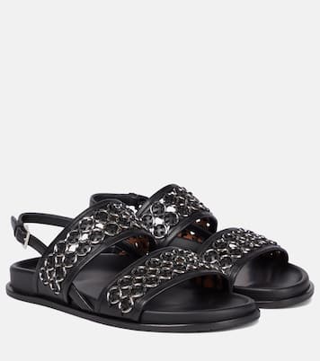 Sandali slingback in pelle | Alaïa