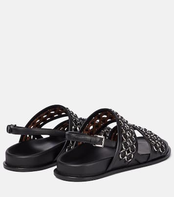 Sandali slingback in pelle | Alaïa