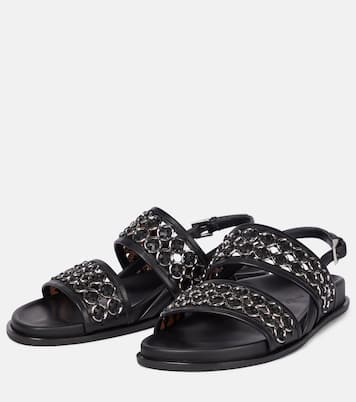 Sandali slingback in pelle | Alaïa