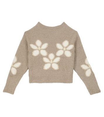 Pullover aus Lamé | Monnalisa