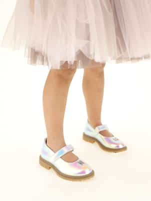Ballerine in vernice con cristalli | Monnalisa