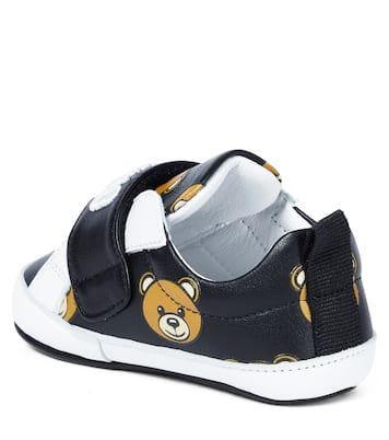 Baby Sneakers aus Leder | Moschino Kids