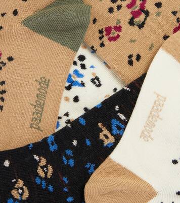 3 pairs of stretch-cotton socks | Paade Mode