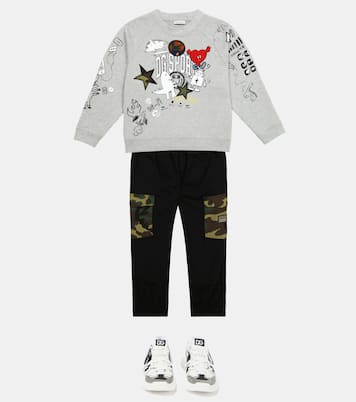 Sudadera de algodón estampada | Dolce&Gabbana Kids