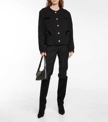 Gliss cotton-blend bouclé jacket | Blazé Milano