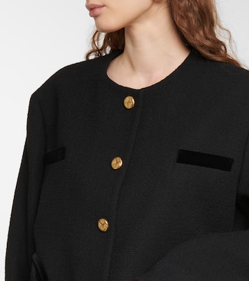 Gliss cotton-blend bouclé jacket | Blazé Milano