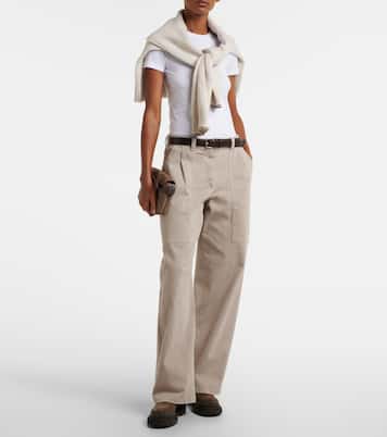 Cotton-blend T-shirt | Brunello Cucinelli