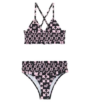 Bedruckter Bikini aus Jersey | Off-White Kids